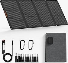 50W Portable Solar Panels,Foldable Solar Panel Charger IP68 Waterproof with USB-A and USB-C Ports DC 18V Output for Small Power Station Outdoor Camping RV Trip product image